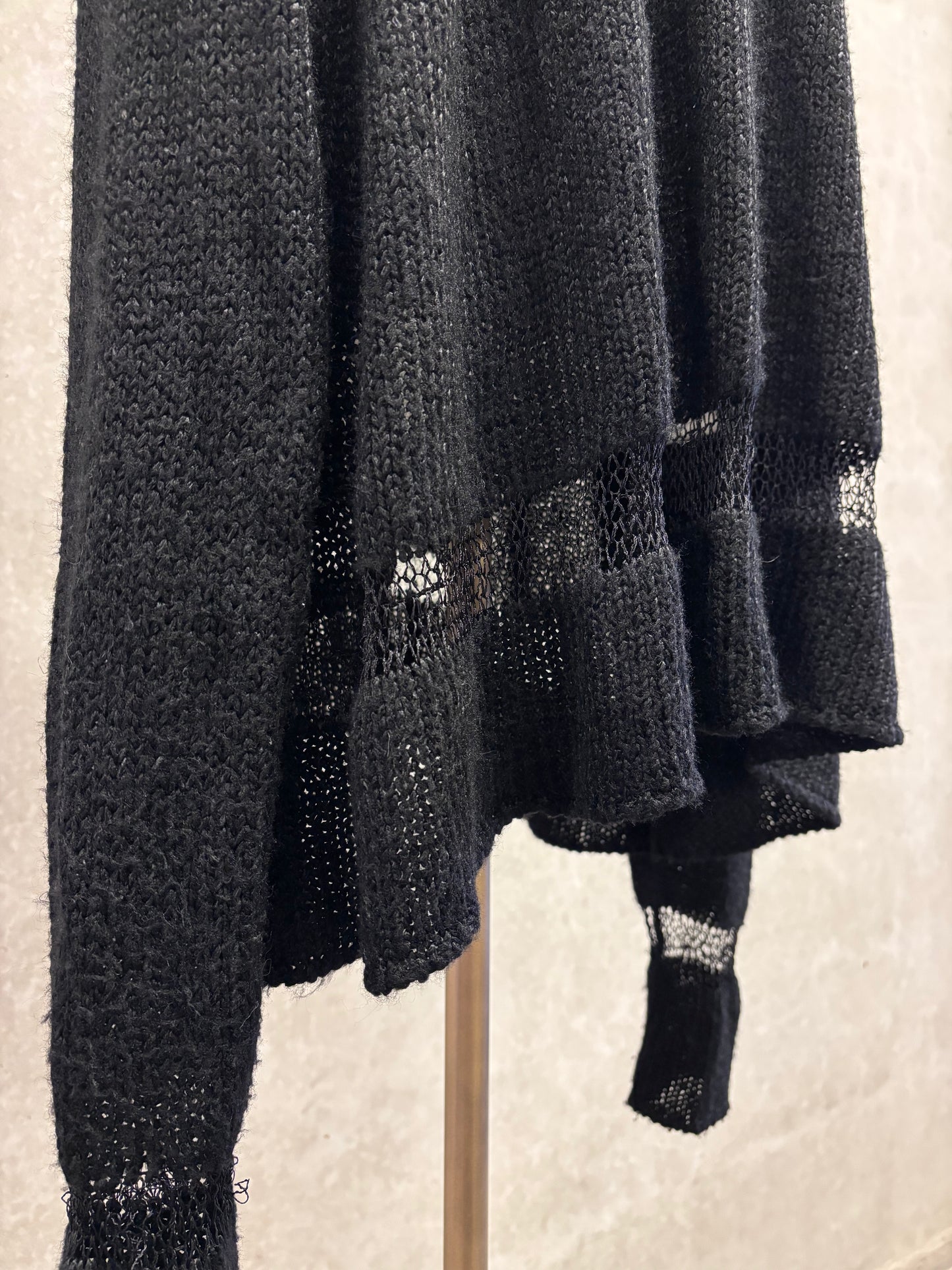 Ann Demeulemeester 2010's off-shoulder sweater