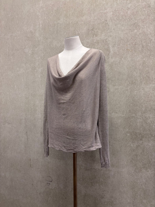 MM6 F/W 2012 drape longleeve top