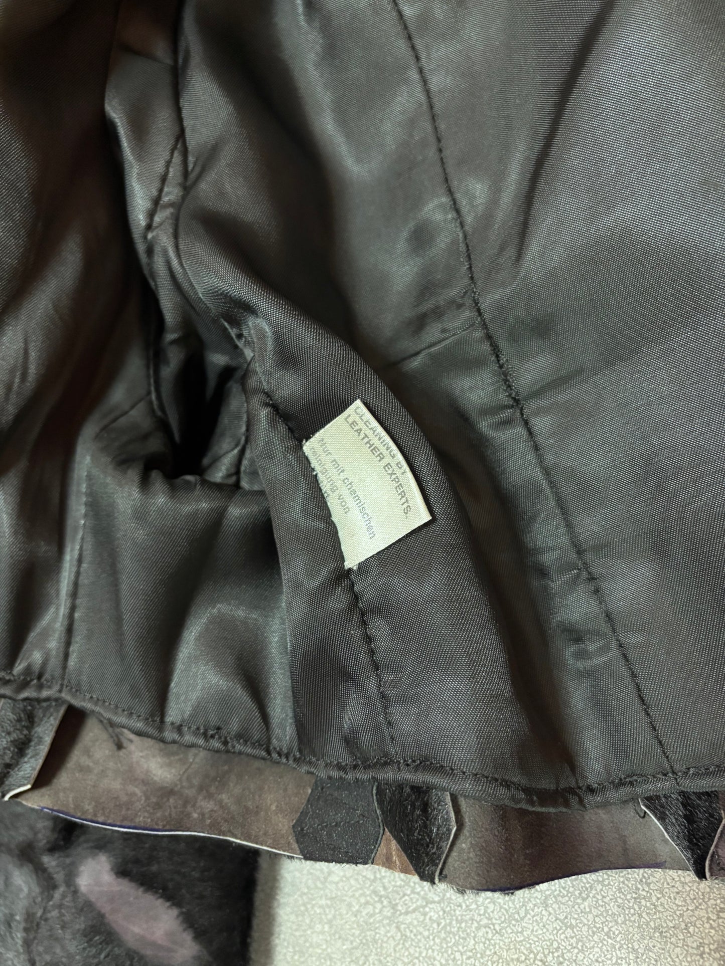 Cropped ponyhair jacket vintage