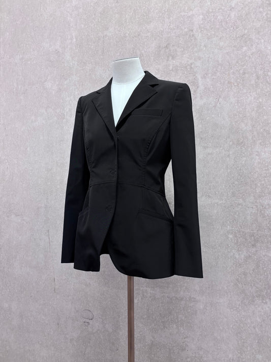 Prada blazer with press buttons 2007