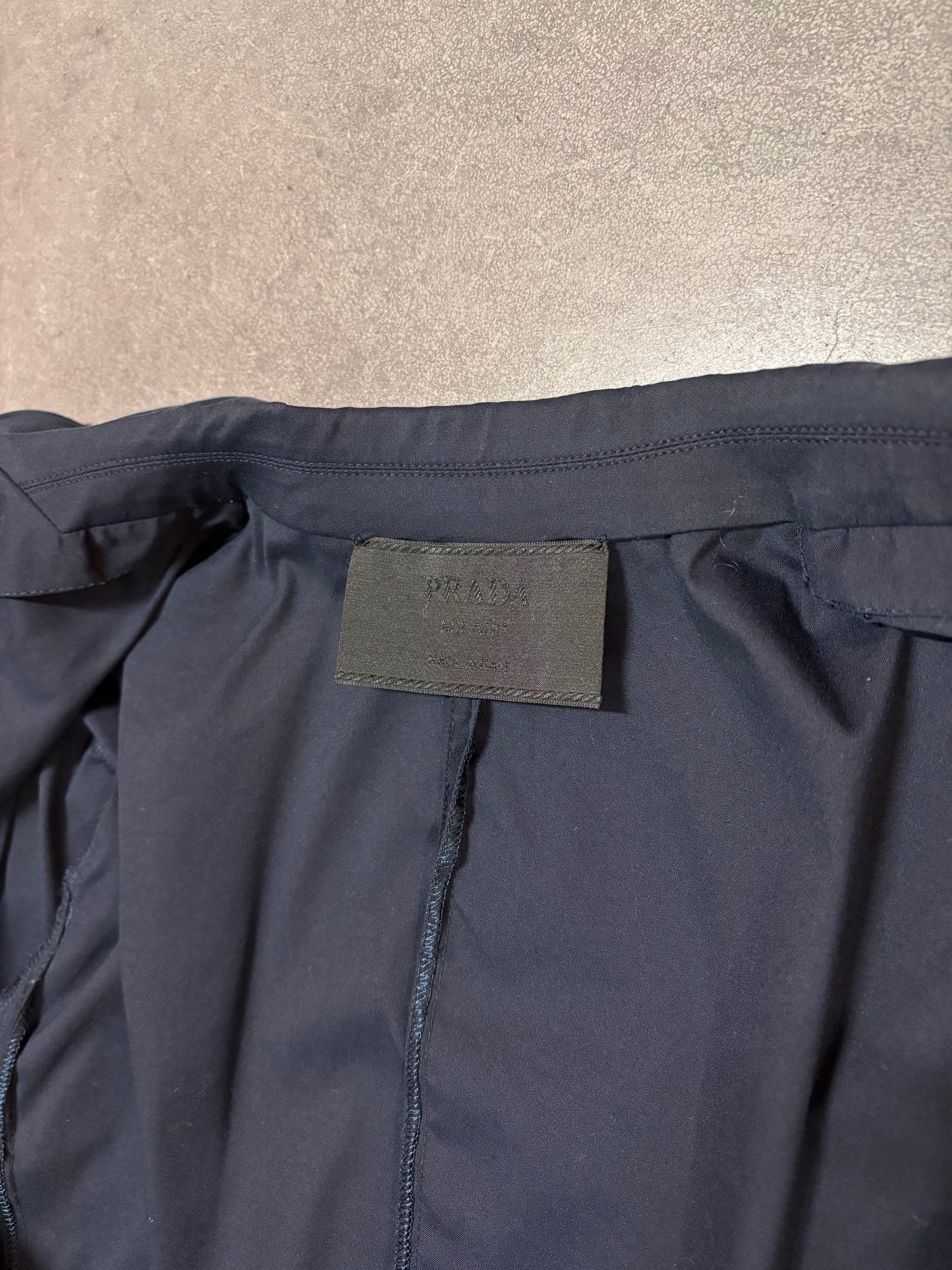 Prada 90's/00's blazer navy blue