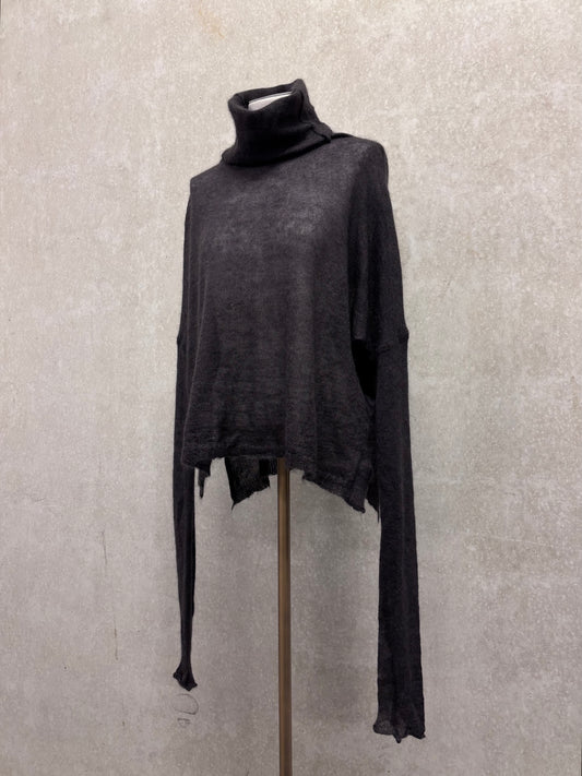 Isabel Benenato A/W 15-16 mohair & silk turtleneck