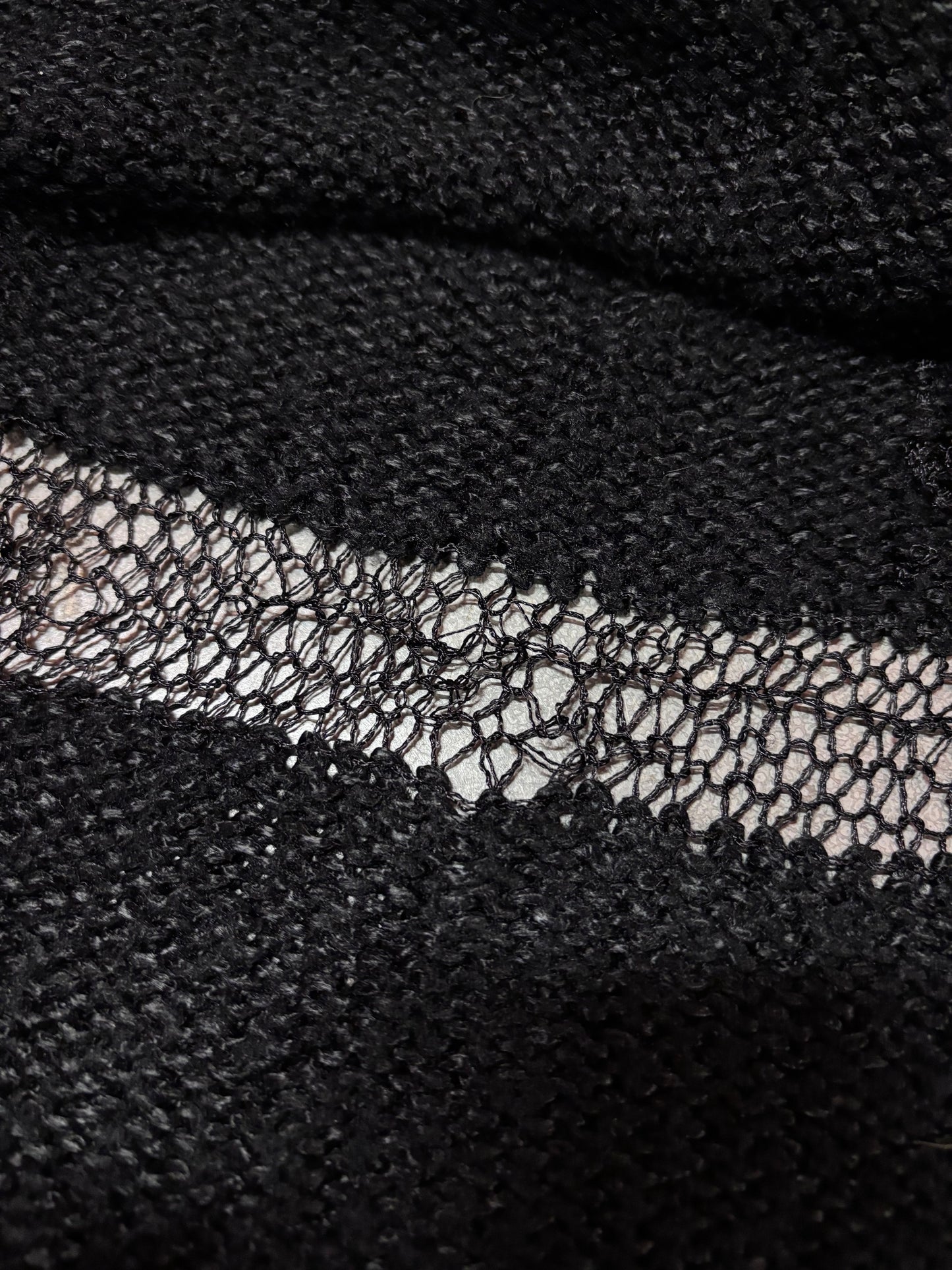 Ann Demeulemeester 2010's off-shoulder sweater