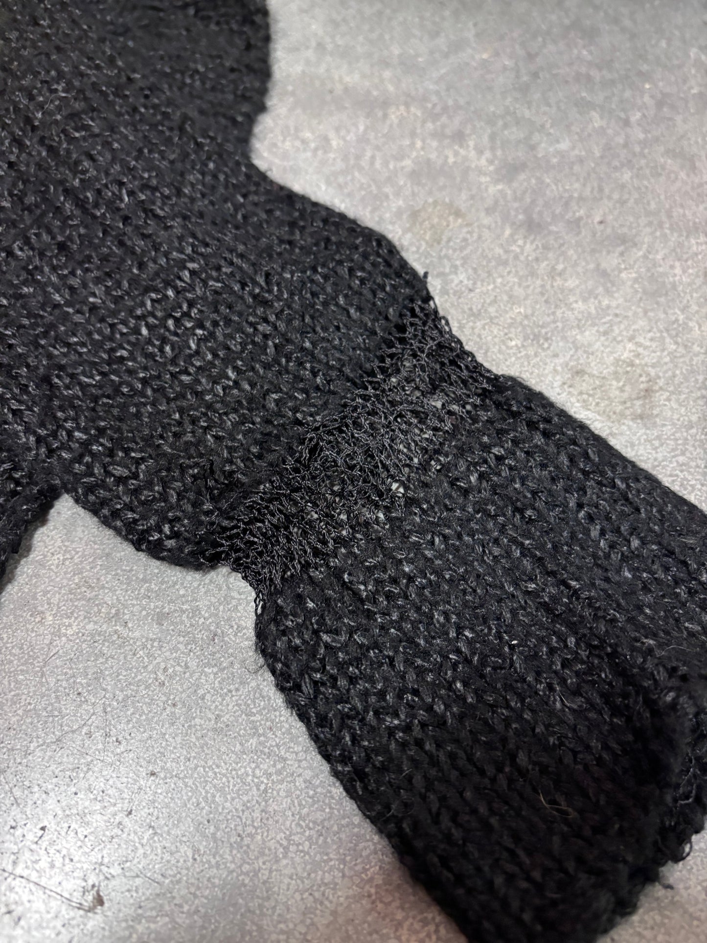 Ann Demeulemeester 2010's off-shoulder sweater