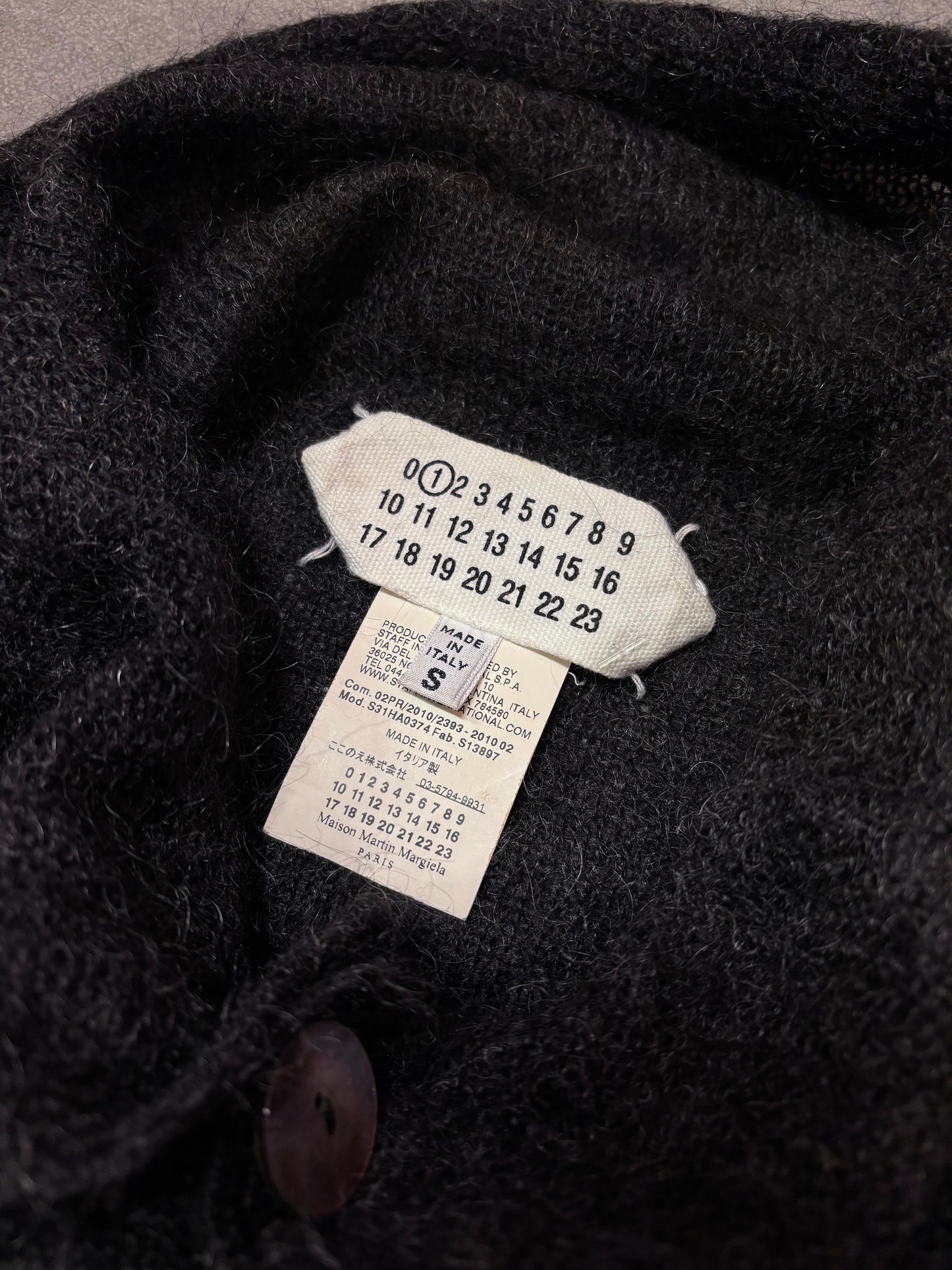 Maison Martin Margiela F/W 2010 line 1 cardigan