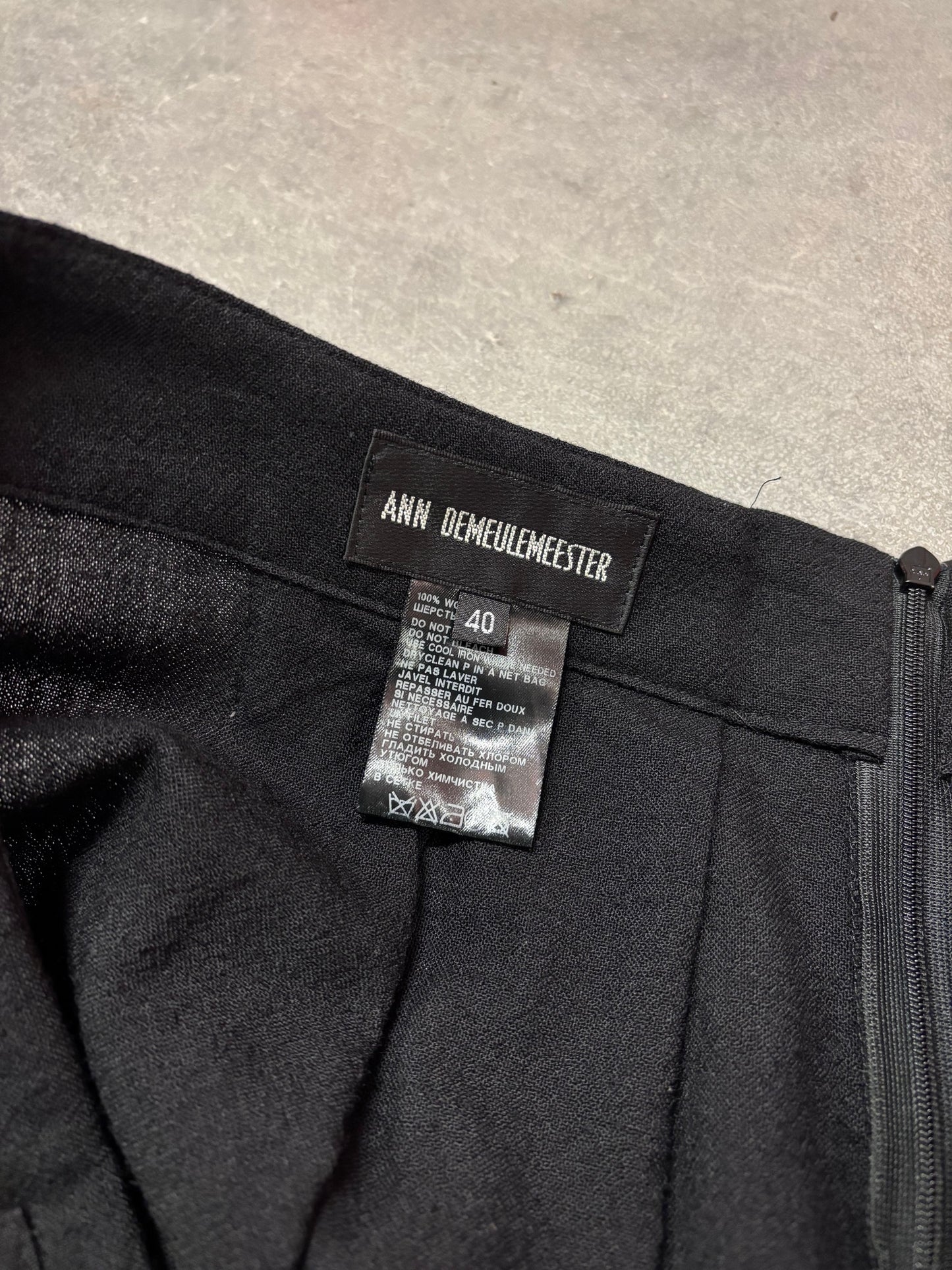 Ann Demeulemeester 2010's skirt
