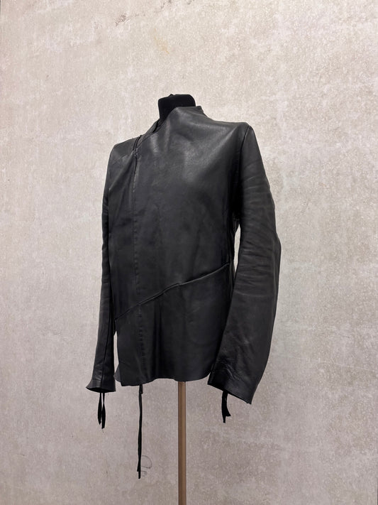 Cedric Jacquemyn A/W 15-16 assymetric zipped jacket