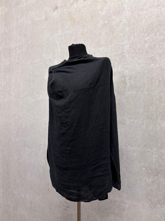 Isabel Benenato S/S 2014 shirt with asymmetrical closure