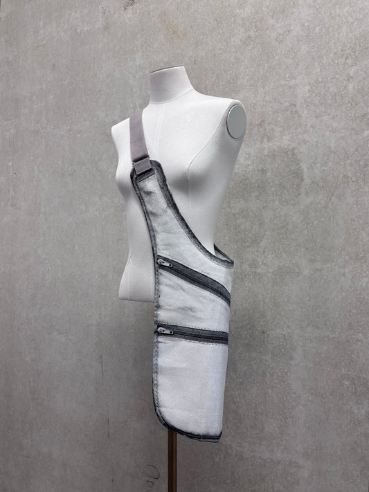 Maison Martin Margiela S/S 1999 artisanal Trompe L'œil saddle bag