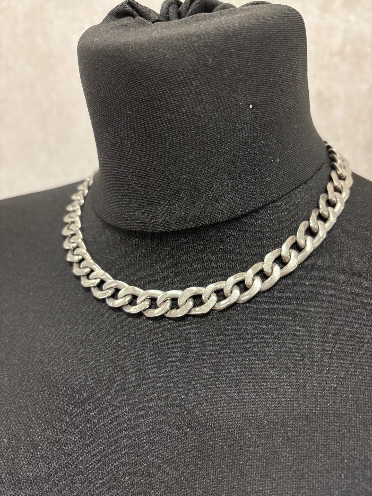 Maison Margiela line 11 925 sterling silver chain necklace