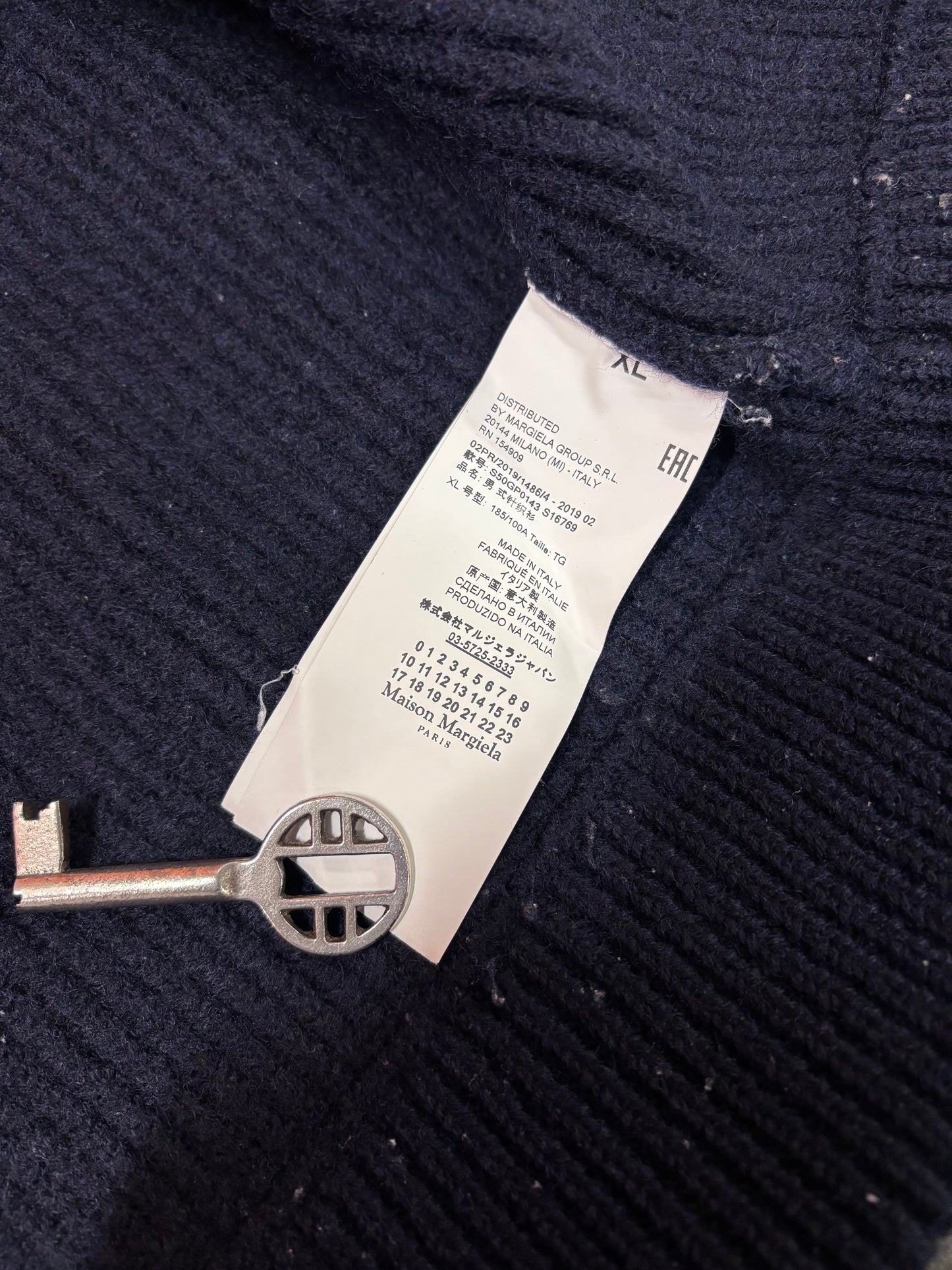 Maison Margiela line 14 F/W 2019 double-zip vest