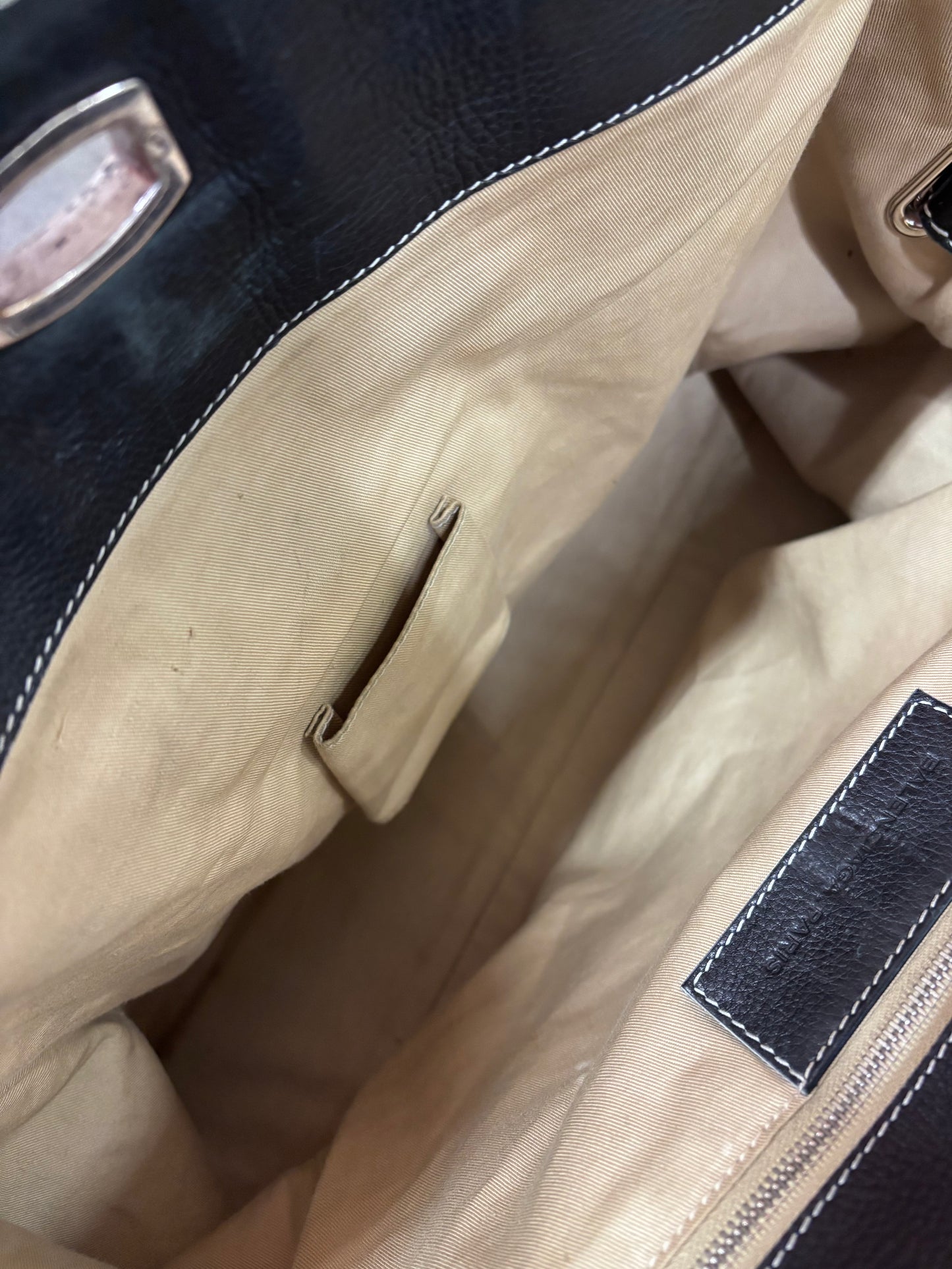 Balenciaga 90's/00's canvas handbag by Nicolas Ghesquière