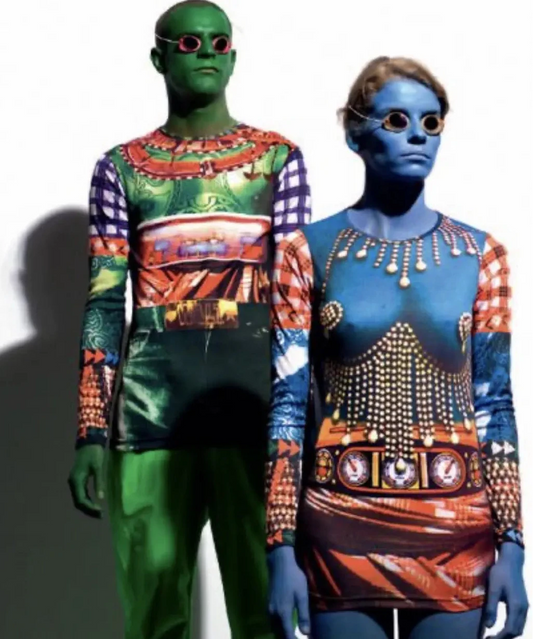 Wild & Lethal Thrash by Walter van Beirendonck S/S 1996 Alien shirt